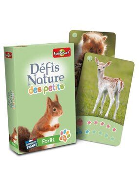 Bioviva Défis Nature des Petits - Forêt French Card Game New in Box Ages 4